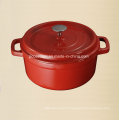 2.8L Enamel Fonte Casserole Factory Taille Dia 22cm